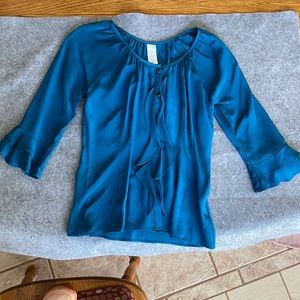 Laila & Savannah 100% Silk Blouse